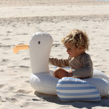 SUNNYLIFE Kids Tube Pool Ring Sid The Seagull- Blue