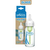 Dr. Brown’s Anti-Colic Options+ Narrow Glass Baby Bottle 120ml Clear