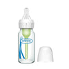 Dr. Brown’s Anti-Colic Options+ Narrow Glass Baby Bottle 120ml Clear