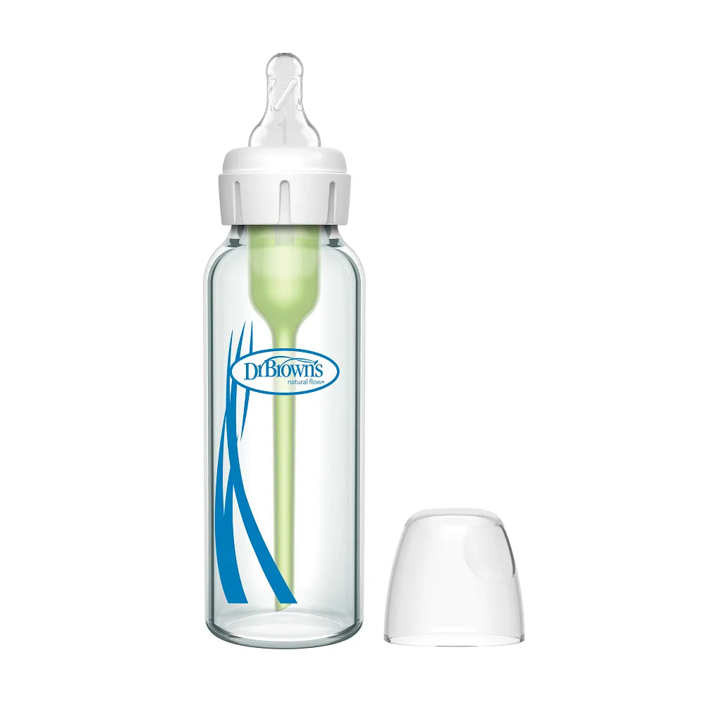 Dr. Brown’s Options+ Narrow Glass Anti-Colic Baby Bottle 250 ml