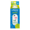 Dr. Brown’s Milestones Narrow Sippy Bottle, 8oz/250mL, 6m+ - Flamingo