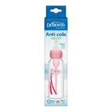 Dr. Brown's Natural Flow Anti-Colic Options+ Narrow Baby Bottle 250 ml Pink
