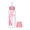 Dr. Brown's Natural Flow Anti-Colic Options+ Narrow Baby Bottle 250 ml Pink