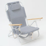 SUNNYLIFE Luxe Beach Chair The Resort Coastal Blue