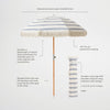 SUNNYLIFE - Luxe Beach Umbrella The Resort Coastal Blue