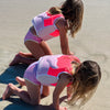 SUNNYLIFESwim Vest 3-6 Melody the Mermaid Neon Strawberry