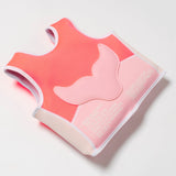 SUNNYLIFE Swim Vest 2-3 Melody the Mermaid Neon Strawberry