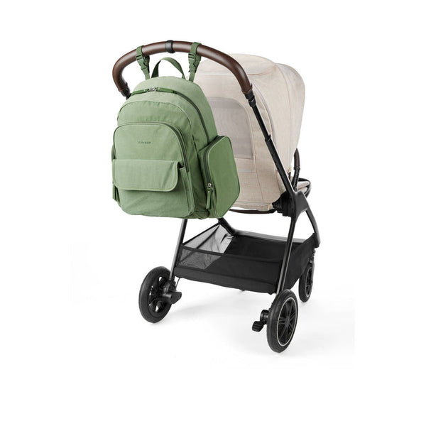 Skip Hop Luna Nappy Bag Backpack Diaper Bag Sage
