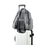Skip Hop Luna Nappy Bag Backpack Diaper Bag Heather Grey