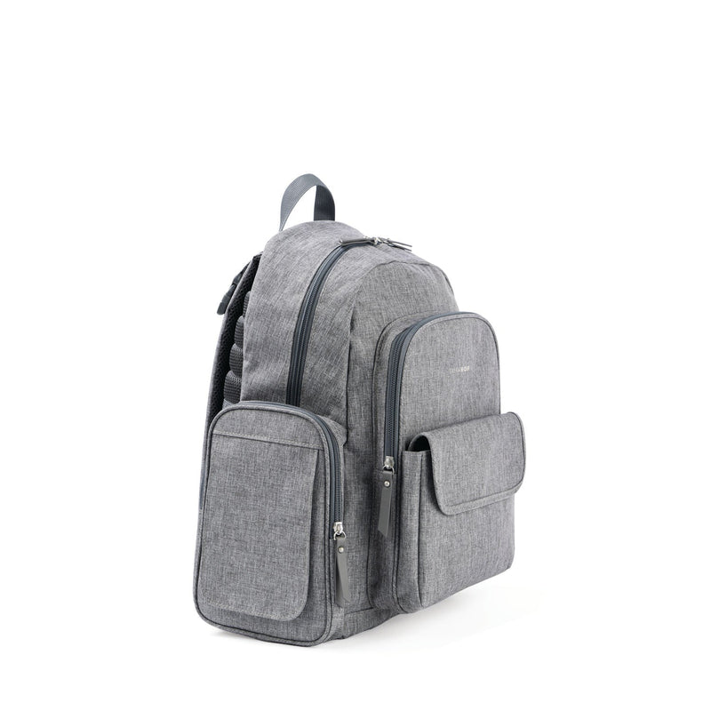 Skip Hop Luna Nappy Bag Backpack Diaper Bag Heather Grey