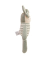Pluchi Pip Foxy Cotton Knitted Stuffed Soft Toy (Grey)
