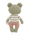 Pluchi Toady Tot Cotton Knitted Stuffed Soft Toy (Green)