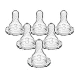 Dr. Brown’s Natural Flow Narrow Bottle Nipple Level 3 6 Pack