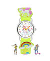 Spiky EVA9 Round Unicorn Strap Analog Watch 2–14Y – Yellow