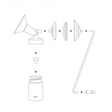 Spectra Wide Accessory Kit 20mm with 160ml Milk Bottle – Nipple Not Included