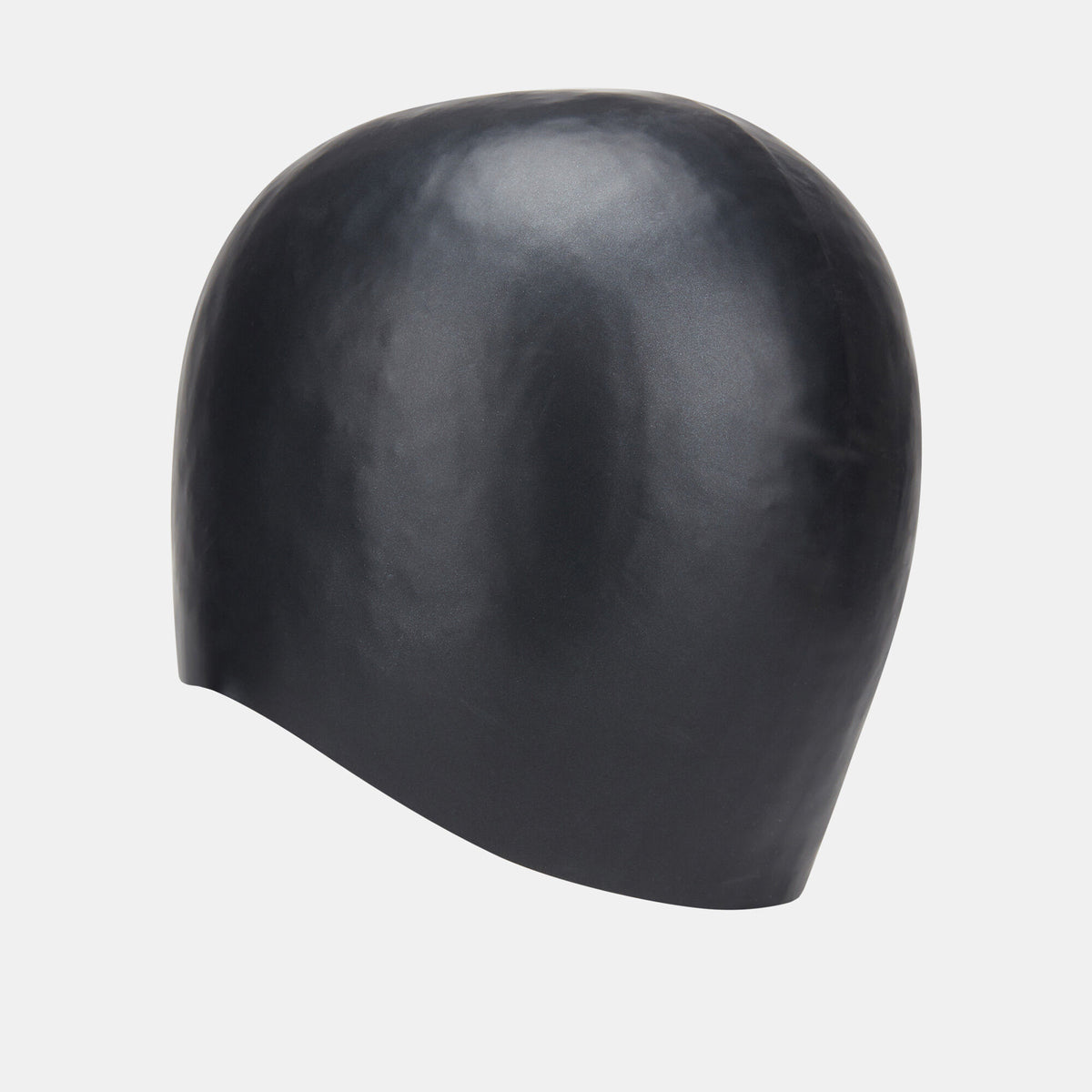 Speedo Long Hair Silicone Swim Cap - Black