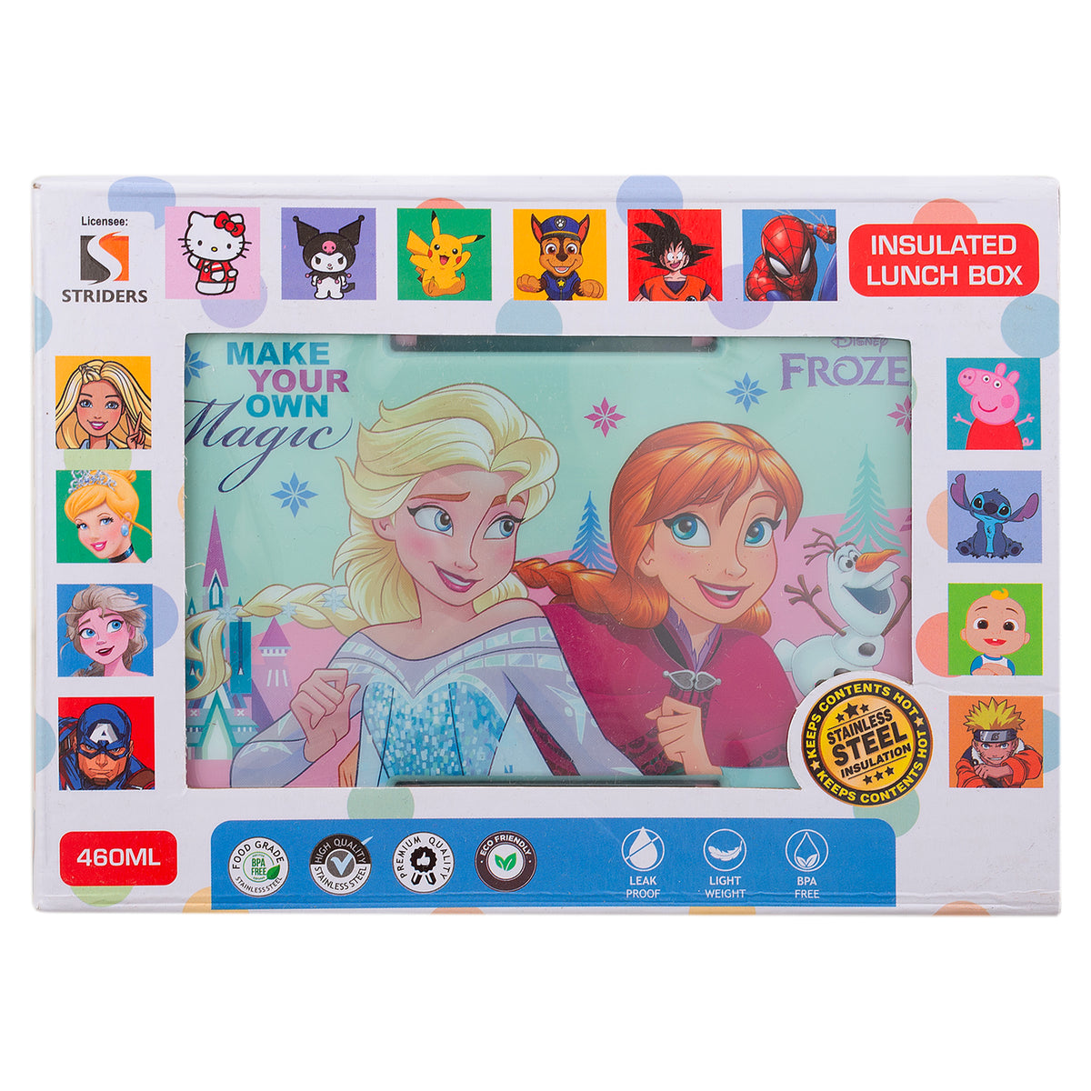 Striders Lunch Box Insulated - Disney Frozen