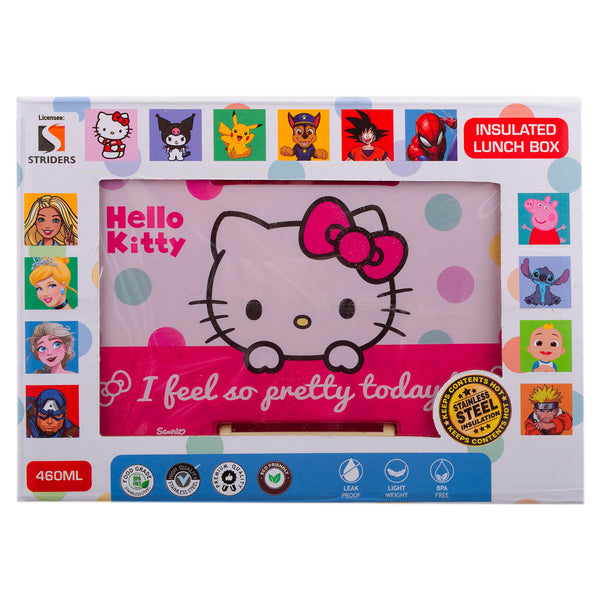 Striders Lunch Box Insulated - Hello Kitty