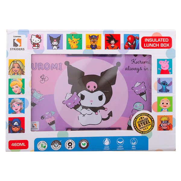 Striders Lunch Box Insulated - Kuromi