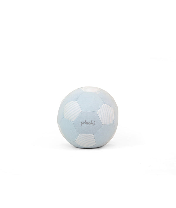 Pluchi Cuddle kick Football Blue Color Cotton Knitted Stuffed Soft Toy