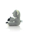 Pluchi Cute Koala Cotton Knitted Stuffed Soft Toy (Light Grey Melange)