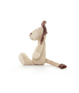 Pluchi Simba the Lion Cotton Knitted Stuffed Soft Toy (Oat & Natural)