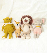 Pluchi Mr. Fluff Cotton Knitted Stuffed Soft Toy (Honey Gold)