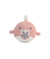 Pluchi Marlow Fish Cotton Knitted Stuffed Soft Toy for Babies & Kids (Pink & Natural)