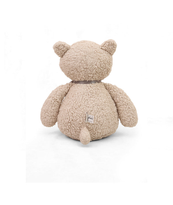 Pluchi Marshmallow The bear Cotton Knitted Stuffed Soft Toy (Pale Whisper)