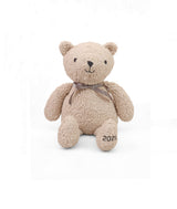 Pluchi Marshmallow The bear Cotton Knitted Stuffed Soft Toy (Pale Whisper)