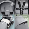 Stokke YOYO³ 0+ Newborn Pack Birth–9kg – Stone