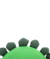Pluchi Snapper Cotton Knitted Stuffed Soft Toy (Hot Green, Charcoal & Felt)