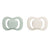 B Box Silicone Pacifiers Pack Of 2 (0-6M) - Sage + Vanilla