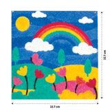Art & Craft Kit Funskool Handycrafts Sand Art Seasons 6 Boards – Multicolour