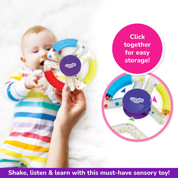 Giggles Sensory Rattle