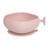 b.box Silicone Suction Bowl + Lid – Blush Pink