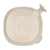 b.box Silicone Suction Bowl + Lid – Latte