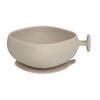 b.box Silicone Suction Bowl + Lid – Latte