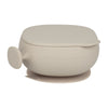 b.box Silicone Suction Bowl + Lid – Latte