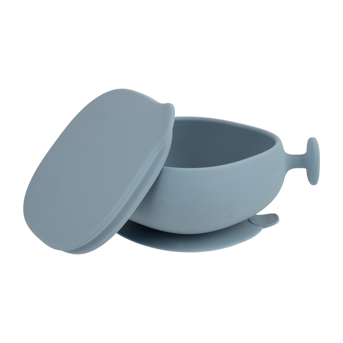 B Box Silicone Bowl Plus Lid With Suction Base - Ocean Blue