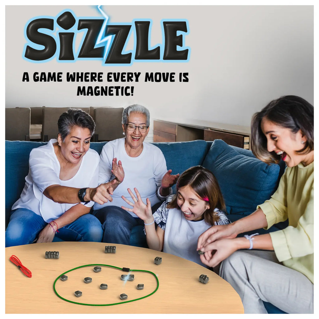 Skillmatics Sizzle Classic Magnetic Attraction Game 2Y+