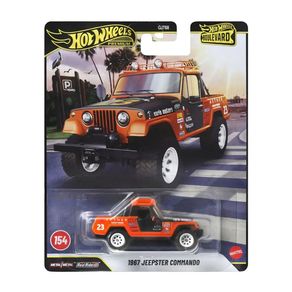 Hot Wheels 1967 Jeepster Commado Boulevard Premium 2026