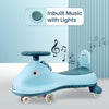 R for Rabbit Iya Iya Dino Swing Ride On Car - Blue