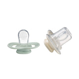 b.box Silicone Pacifiers Pack of 2 (6–18 Months) – Sage & Vanilla