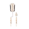 Bottle Brush Spectra Bottle & Nipple Brush Cleaner 360° 2-in-1 Set – Ivory