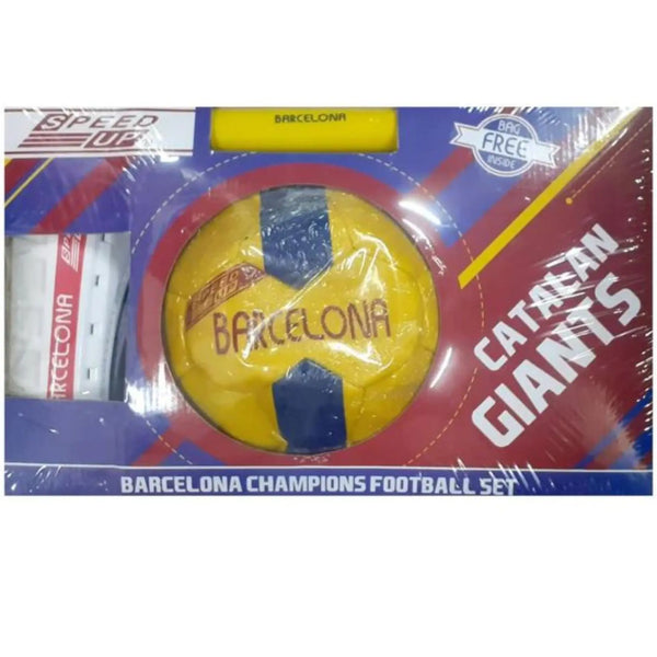 Speed Up Barcelona Champion Football Set
