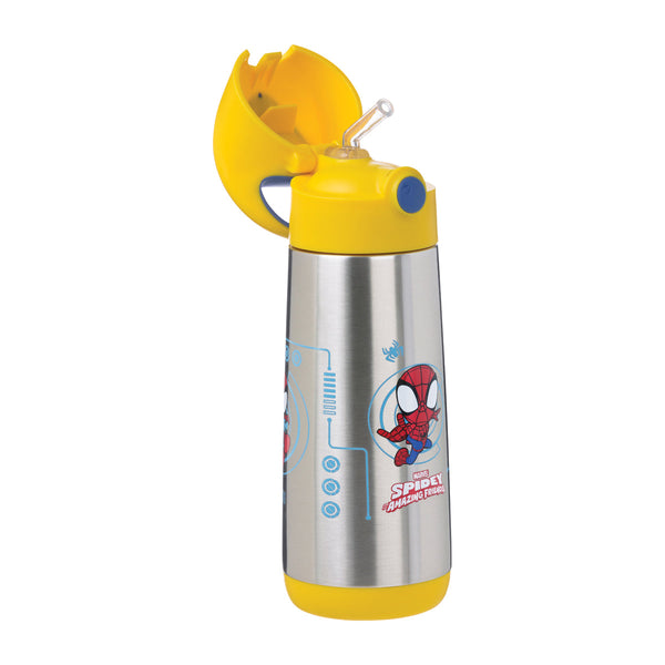 B Box Insulated Drink Bottle Sipper 500 Ml - Marvel Spidey