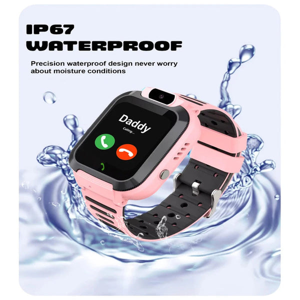 Spiky Basilisk Kids GPS Smartwatch Pink
