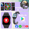 Spiky Chimera Android 4G Smartwatch 1.69 Inch Black