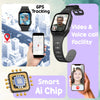 Spiky Chimera Android 4G Smartwatch 1.69 Inch Black